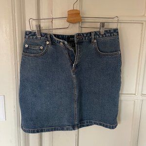 A.P.C. denim skirt